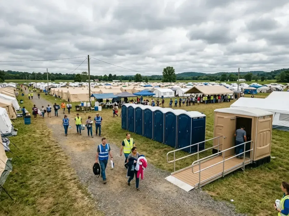 disaster-relief-camp-restrooms-010 — frequently asked questions, Dumpster & Portable Bathrooms Rental in North Salt Lake, UT